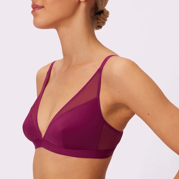 Parade Mesh Plunge Bralette - Picture 6 of 7